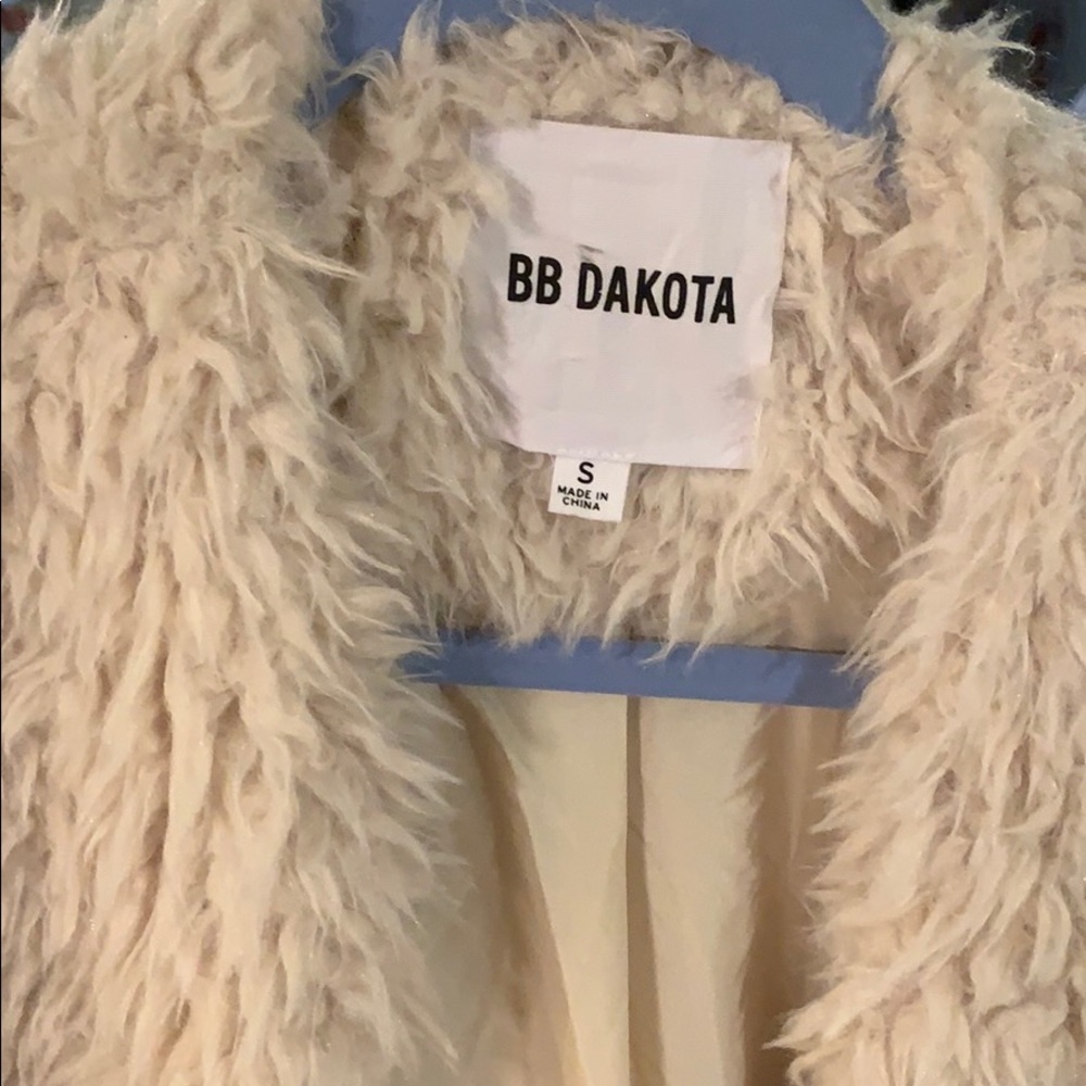 BB Dakota Faux Fur Coat - Picture 2 of 4